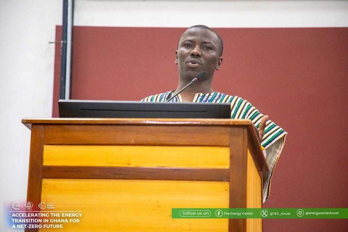Prof. Joseph Oppong Akowuah (Associate CCG Country Network Coordinator and Head, Department for Agricultural and Biosystems Engineering at KNUST.)
